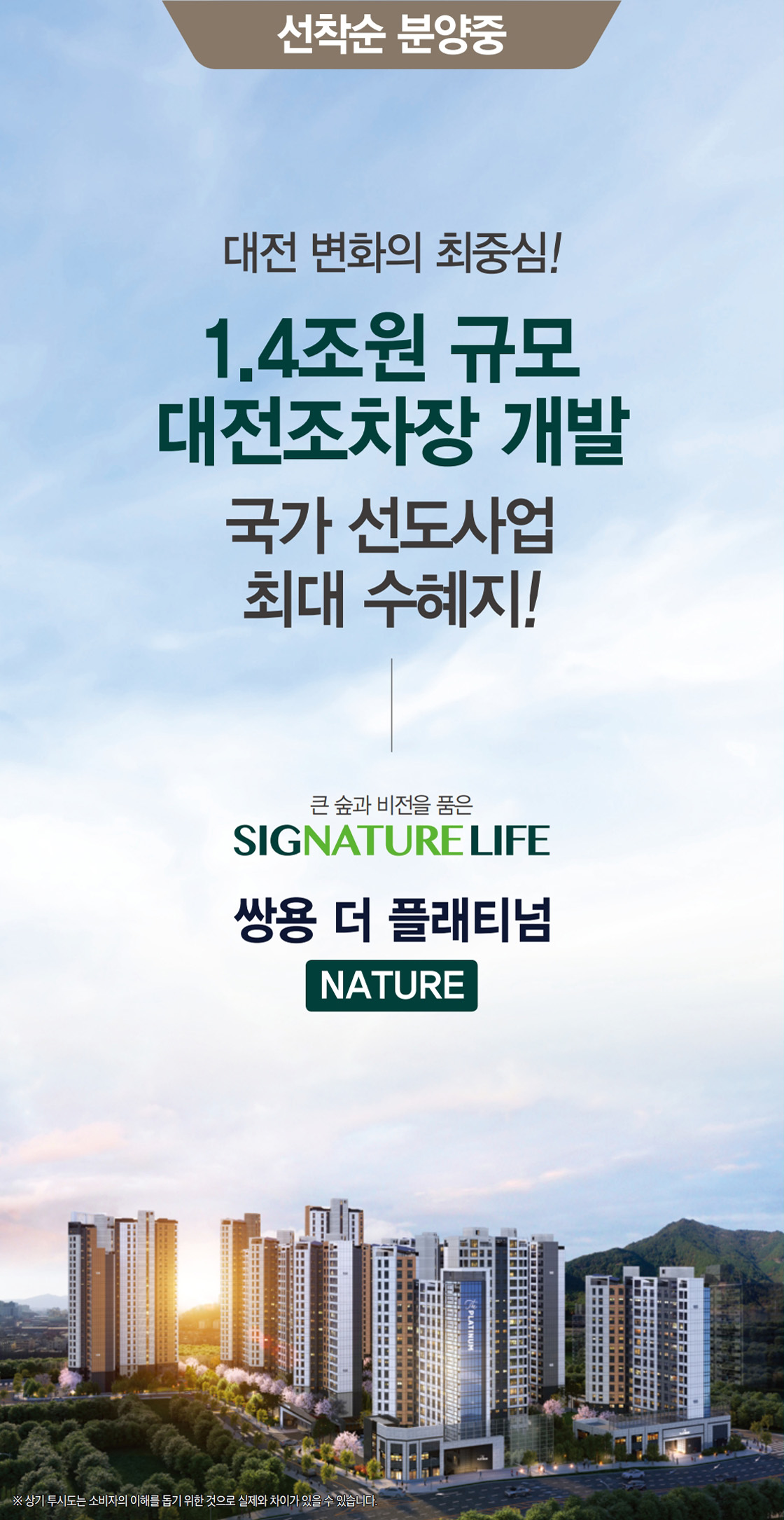 대전 쌍용 더 플래티넘